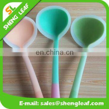 food grade soup silicone ladle/silicone scoop