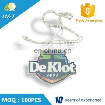Promotional custom cheap stamped logo printed with epoxy metal military dog tags