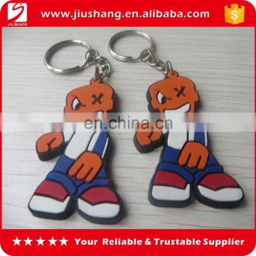 hot sale pvc cartoon keychains for promotion