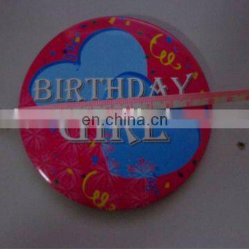 Hot Sale! High quality Promotional cheap button plastic badges