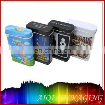 custom design metal tin box empty metal tin cans sale