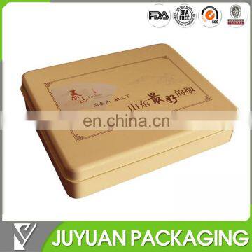 cute small tobacco aquare metal tin box