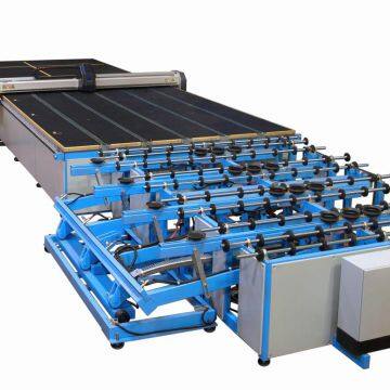 CNC Automatic Glass Cutting Line 0 - 165m/min Glass Cutting Machine Ce Certification