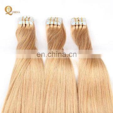 Wholesale Top Selling Russian Remy Human Hair Ombre Invisible Tape Hair Extensions