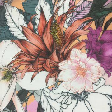 China Factory High Quality Custom Digital Rayon Fabric Custom Printed photo-2