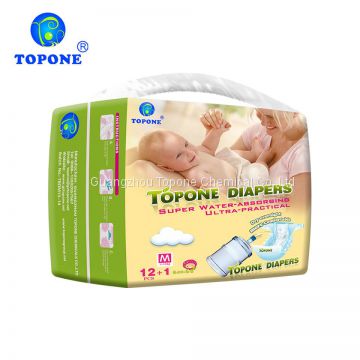 OEM Factory Magic Tape Disposable Baby Diaper Manufacturers In China