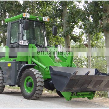 1.2ton 4 wheel drive,12-6.5 tire small  hydraulic wheel loader