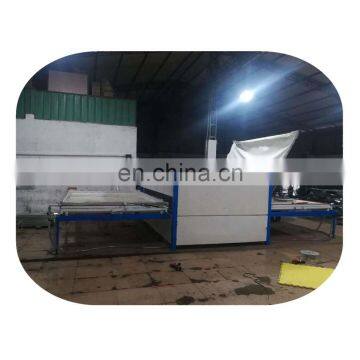 Advanced wood texture transfer machine for door