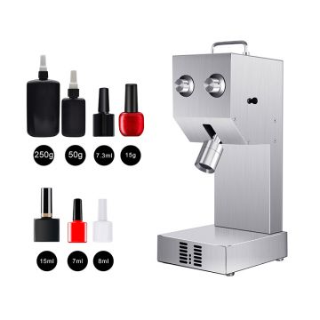 Hot sale digital control plastic glass manual perfume jar capping machine semi automatic bottle capping machine