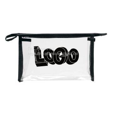 Transparent Zip Cosmetic Bag  Custom Cosmetic Bag wholesale  Individuality Cosmetic Bag