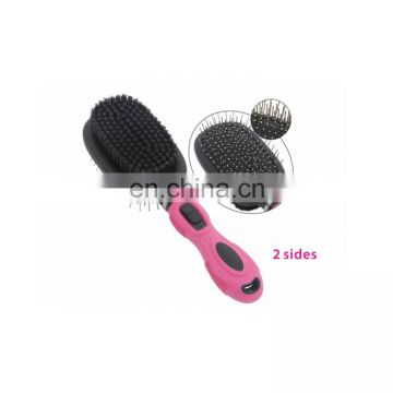 Master Grooming Tools Fine/Coarse Steel flea comb for cats