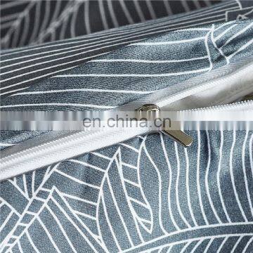 Luxury 100% Polyester Custom TWin Printed Floral Duvets Cover Set With Pillowcase photo-3