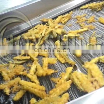 Small Scale 100lg/h Industrial Snack Food Banana Plantain Chips Fryer Machine