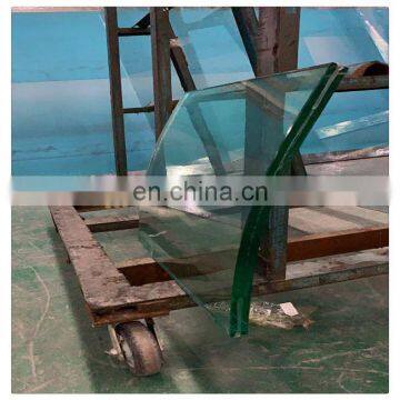 Frameless 6mm 8mm 10mm 12mm  Clear Tempered Glass Fence Panels