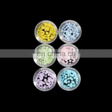 Wholesale Loose Acrylic Half Round Flat Back Fashion White Pearl For Nail Art Crafts photo-5