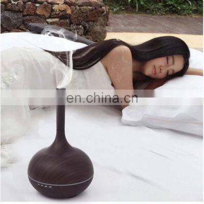 Hot Selling Ultrasonic Aroma Diffuser Wood Grain Essential Oil Diffuser For Office