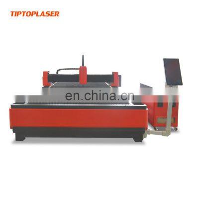 CE 1kw CNC metal sheet fiber laser cutter machine CNC fiber cutting laser with cheapest price