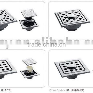 Stainless steel floor drain