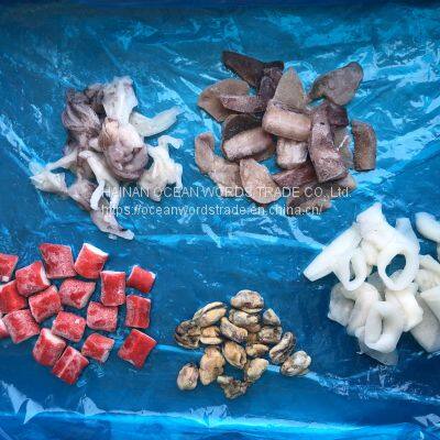 frozen delicious quality seafood mixed