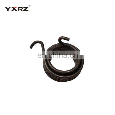 China supplier wire form torsion spring clamp adjustable copper color motorcycle starting recoil spring for DY100 motorcycle