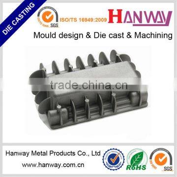 aluminum die casting sand blasting heat sink led light parts