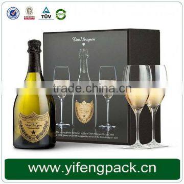 Custom High Quality Cardboard Single Wine Glass Gift Boxes With Lid Factory photo-4