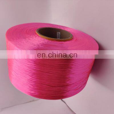 Factory Hot Selling High Tenacity Low MOQ Low Shrinkage Polyest Dope dy Fdi Yarn