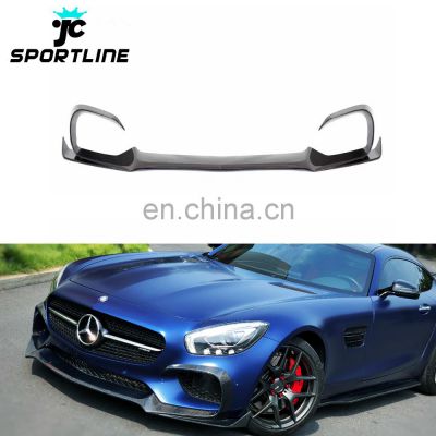 Carbon Fiber GT S Front Lip Splitter for Mercedes Benz AMG GT 2016-2018