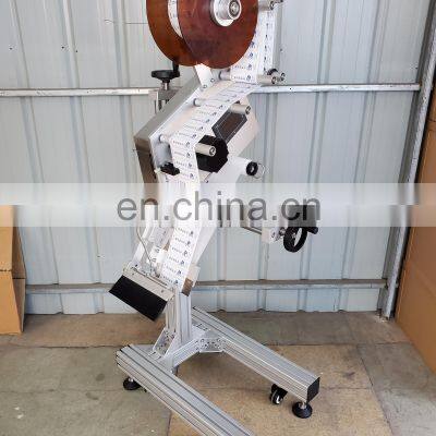 Automatic Flat Labeling Machine Sticker Labeling Machine for Plastic Bags Boxes Cards photo-5