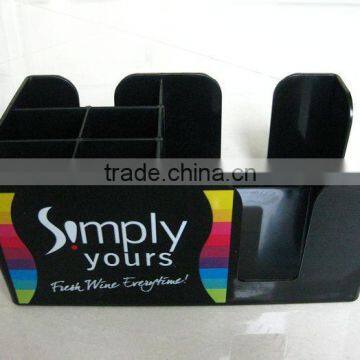 Good Quality Plastic Bar Table Caddy