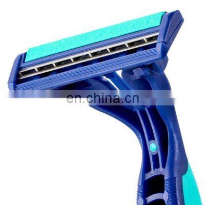 High Quality Custom Color Safety Disposable Changeable Twin Blade Razor