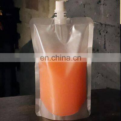 Food Grade Recycle Stand Spout Pouch For Jelly Juice Liquid Food Packaging photo-2
