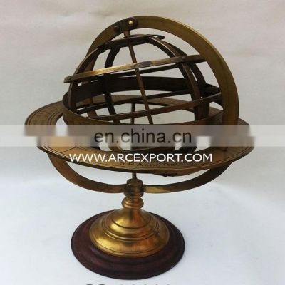 nautical brass globe for sale