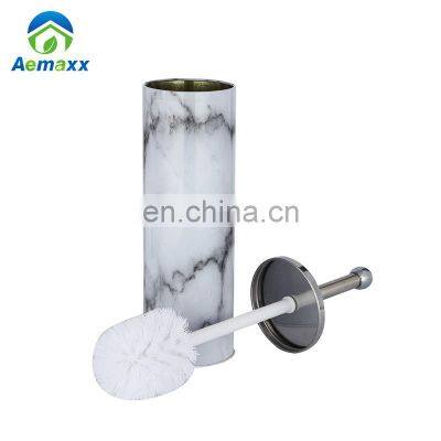 Luxury Hotel Stainless Steel Bathroom Use With Foot Pedal Marble Waste Bin photo-5