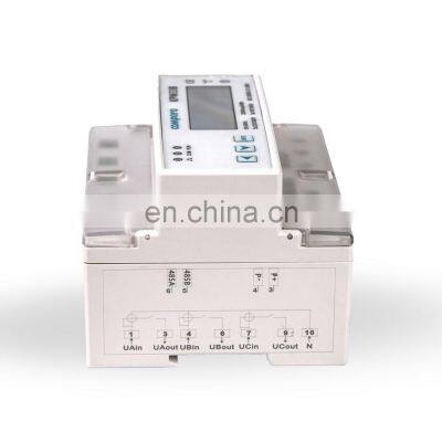 3 Phase Lcd Display Din Rail Smart Multifunctional Electric Power Kwh With Rs485 Modbus-rtu Energy Data Logger photo-4