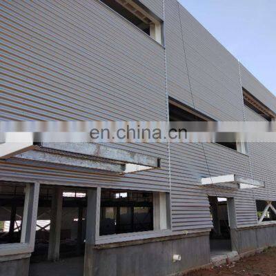 Fabricated Low Cost And Fast Assembling Prefabricated Steel Frame Warehouse Metal Building