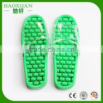 Plastic bathroom massage anti-slip slippers with competitive price