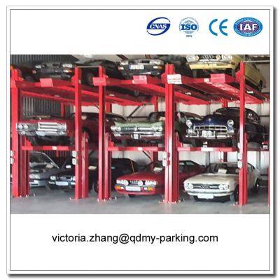 CE Four Post Triple Parking Lift/Triple Car Stacker/3 level Car Parking Platforms/Underground Garage Lift