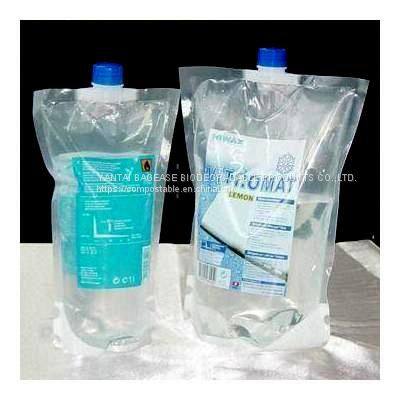 Liquid Soap Pouch Hand Santinizer Bag Shaped Packaging, Stand Up Liquid Soap Spout Pouch Bag, Wash Fluid Liquid Soap Bag photo-5