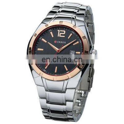 Curren Watch 8103 Fashion Brand Stainless Steel Back Water Resistant Quartz Analog Mens Watch Business Watch Relogio Masculino photo-4