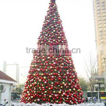 New 2015 decorative square christmas tree