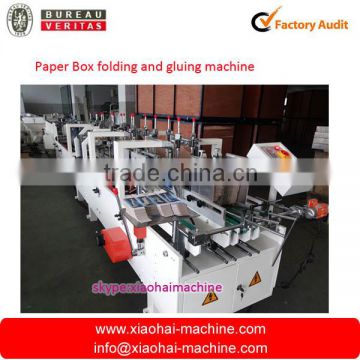 Best quality professional paper box folder gluer gluing machinery