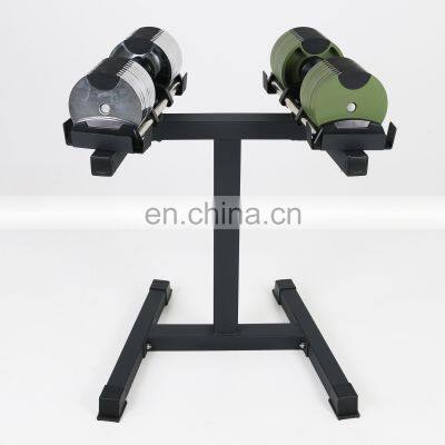 High Quality OEM Rack Adjustable Dumbbell Steel Dumbbell Adjust Rack