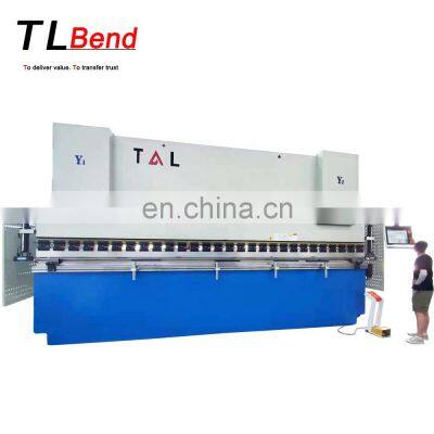 T&L Brand 300Ton 6000mm press brake machine hydraulic with Delem DA66T 6+1 Axis