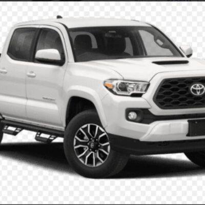 TACOMA RUNNING BOARD PICKUP BLACK SIDE BARS