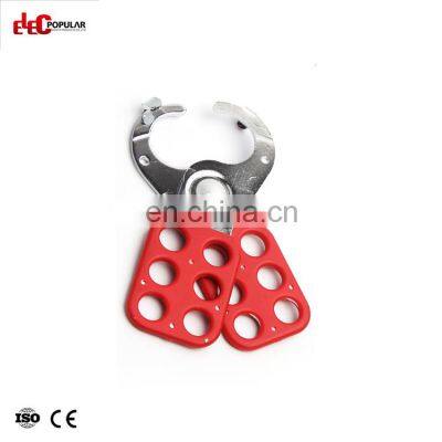 Best Quality Steel Lockout Safety 6 Lock Red Loto Hasps Lockout Devices photo-2