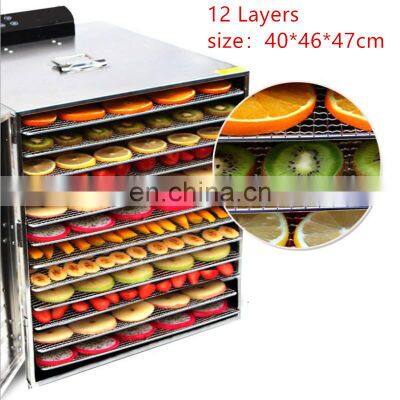 8 Trays Large Food Dehydrator Pet Snacks Dehydration Dryer Fruit Vegetable Herb Meat Drying Machine Stainless Ste photo-4
