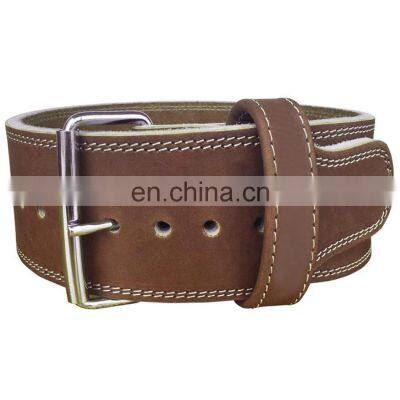 Customized Weightlifting Durable PU Leather Weightlifting Belt photo-2