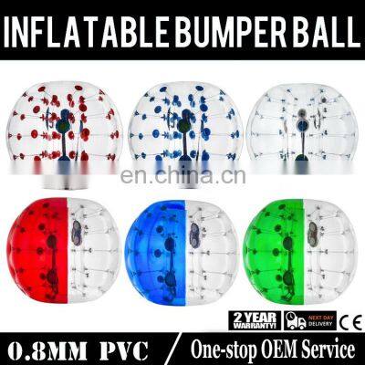 Promotional Customized PVC TPU Inflatable Customized Wubble Stress Soccer Bubble Balls Toy Inflatable Bumper Human Hamster Ball photo-4