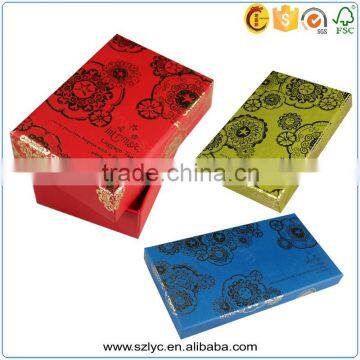 OEM Gold Foil Stamping Gift Cardboard Packaging Box for Festival photo-2